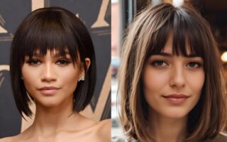 Bangs hairstyles long hair