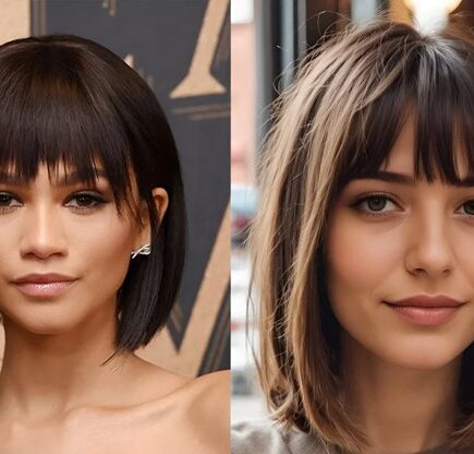 Bangs hairstyles long hair