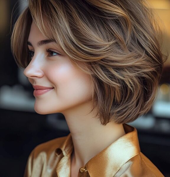 Bob Haircut with Layers
