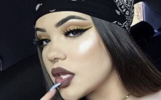Chola makeup