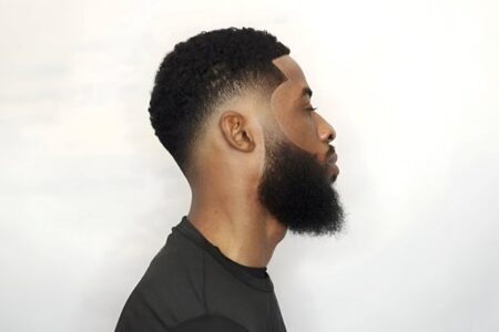 low taper fade haircut