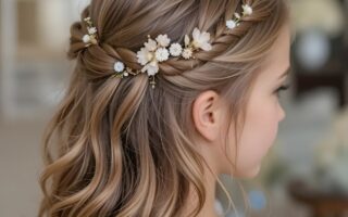 hairstyles for 1st communion