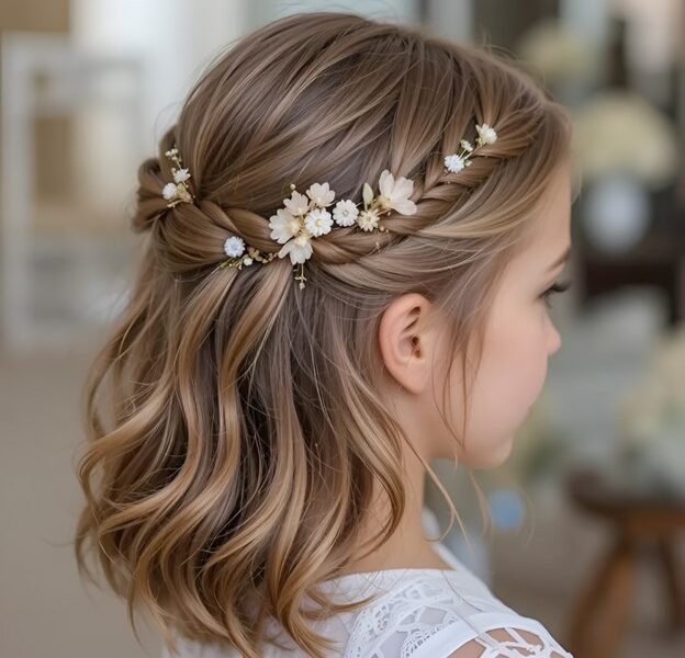 hairstyles for 1st communion