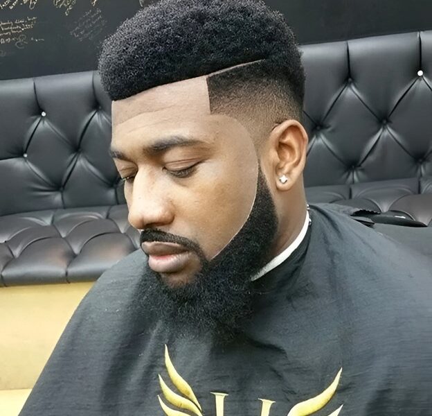 black mens haircut fade