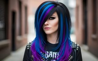 Emo women hairstyles