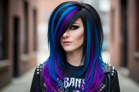Emo women hairstyles