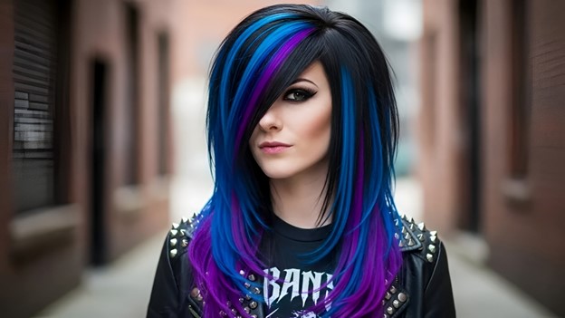 Emo women hairstyles