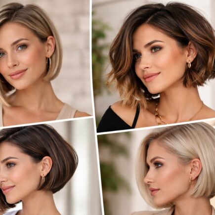 ladies short bob haircuts