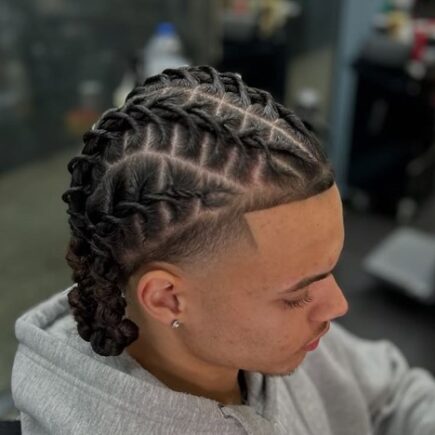 two strand twist men