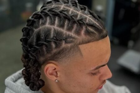 two strand twist men